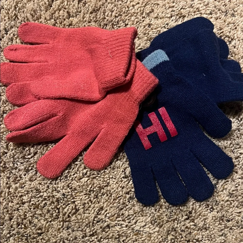 Essentials Kids glove Set - Blue and Pink